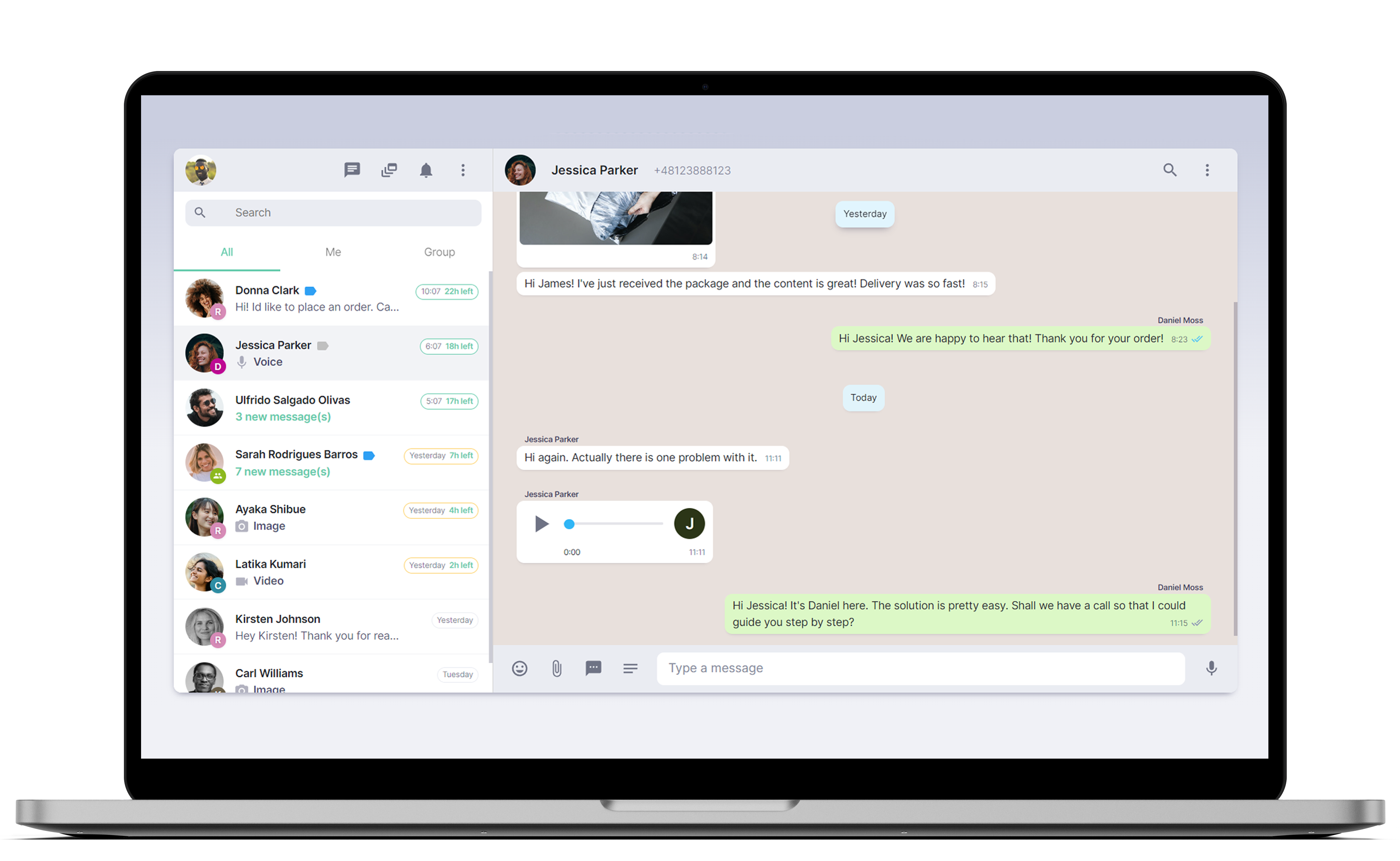 Start sending messages via API with your favorite programming
								languages